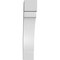 Ekena Millwork 5 1/2-in. W x 16-in. D x 28-in. H Merced Architectural Grade PVC Knee Brace BRCP055X16X28MRC - alternate 2